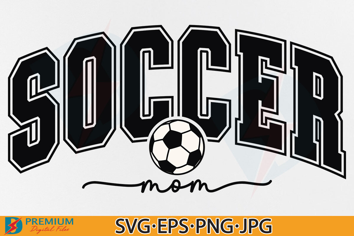 Soccer Mom SVG Retro, Soccer Mama PNG