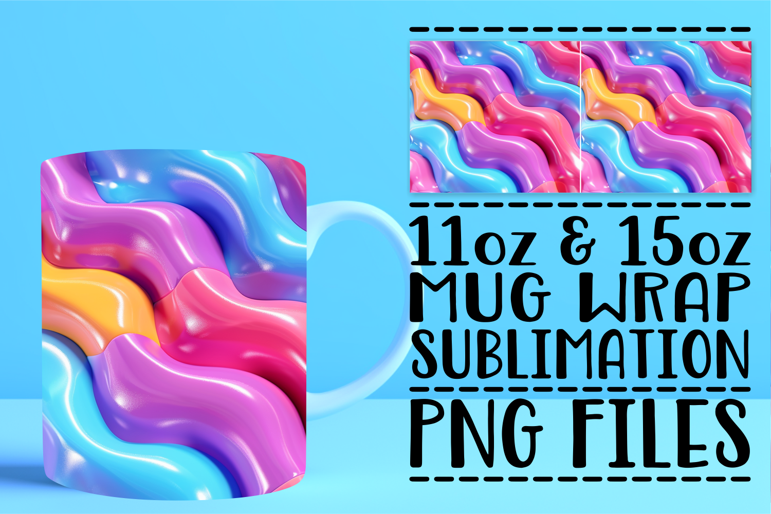 Abstract Colorful Wrap Sublimation Graphic by svgyeahyouknowme ...