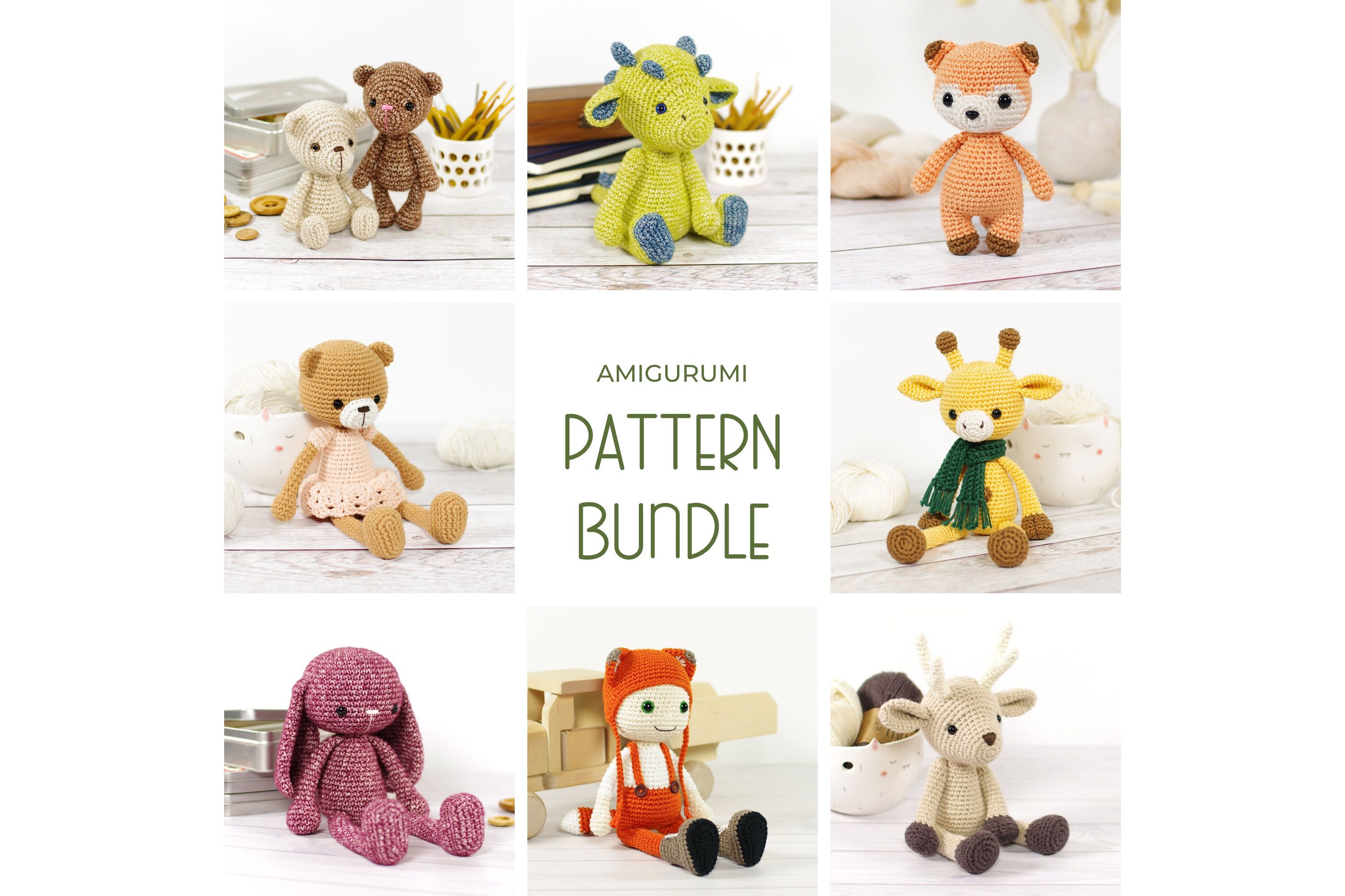 Amigurumi Pattern Bundle