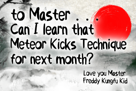 Asian Ink Brush Font - Preview 2