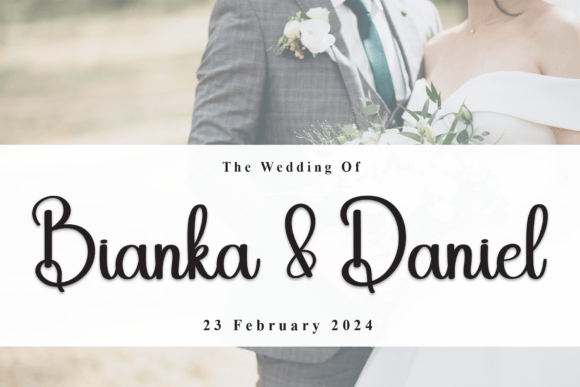 Calligraphy Font - Preview 1
