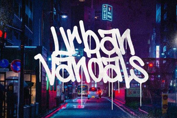 City Terror Vol2 Font PNG with transparent background - Preview 1