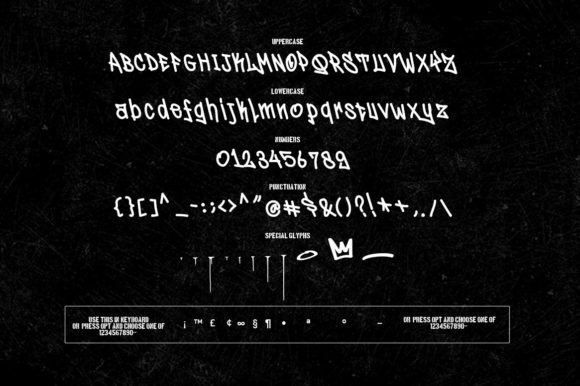 City Terror Vol2 Font PNG with transparent background - Preview 2