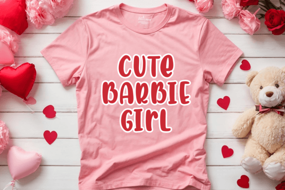 Cute Barbie Font - Preview 3