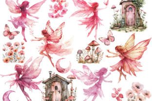 Fairy Garden Png, Enchanted Garden Graphic by UsisArt · Creative Fabrica