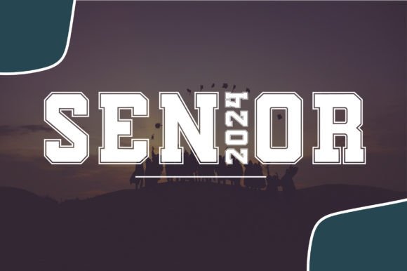 Graduation Font - Preview 4