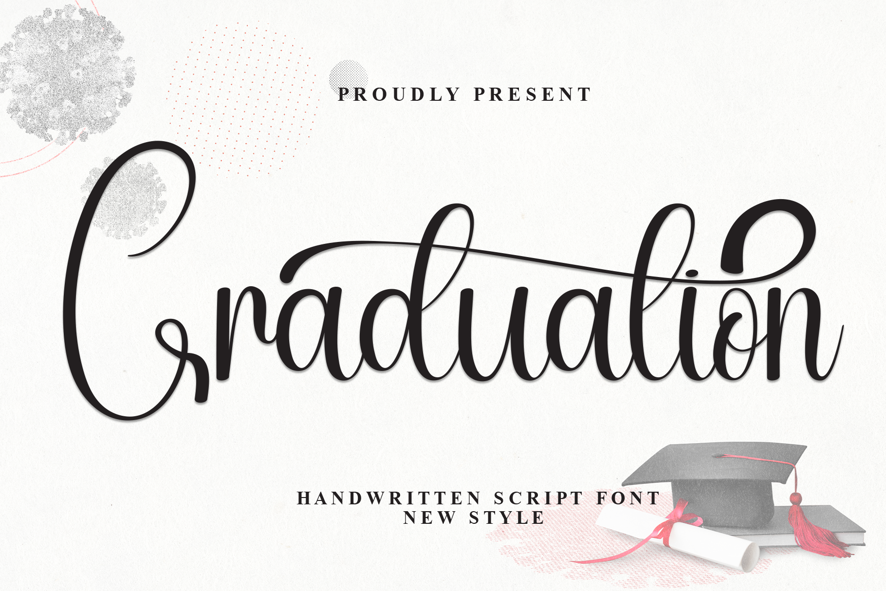 Graduation Font by william jhordy · Creative Fabrica