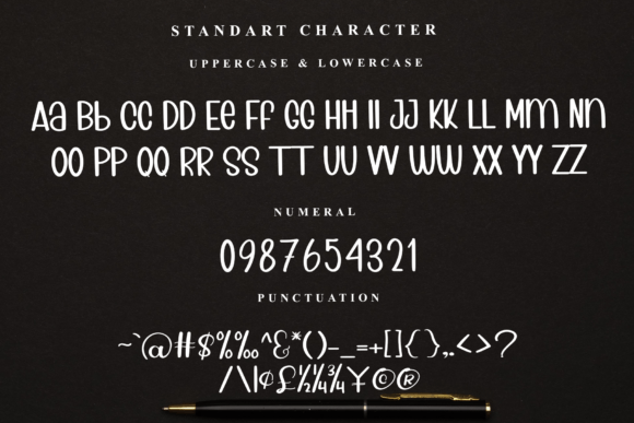 Coffee Mockup Font - Preview 4