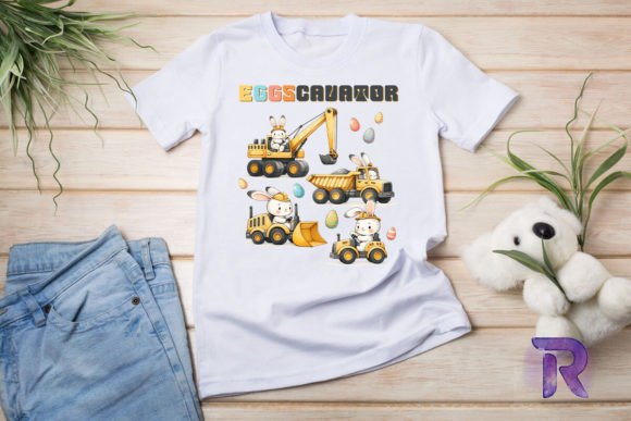 Eggscavator Easter Egg Hunt Sublimation