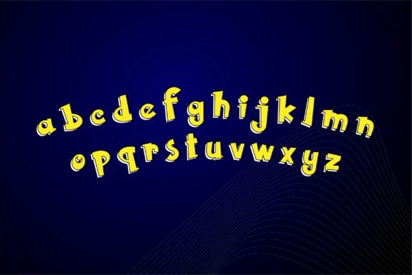 Pokenom Font PNG with transparent background - Preview 3