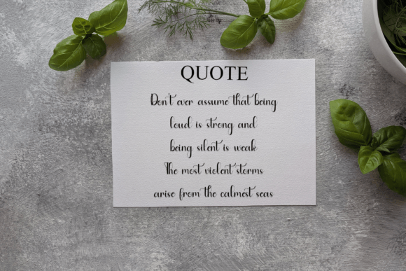 Quinceanera Font PNG with transparent background - Preview 5