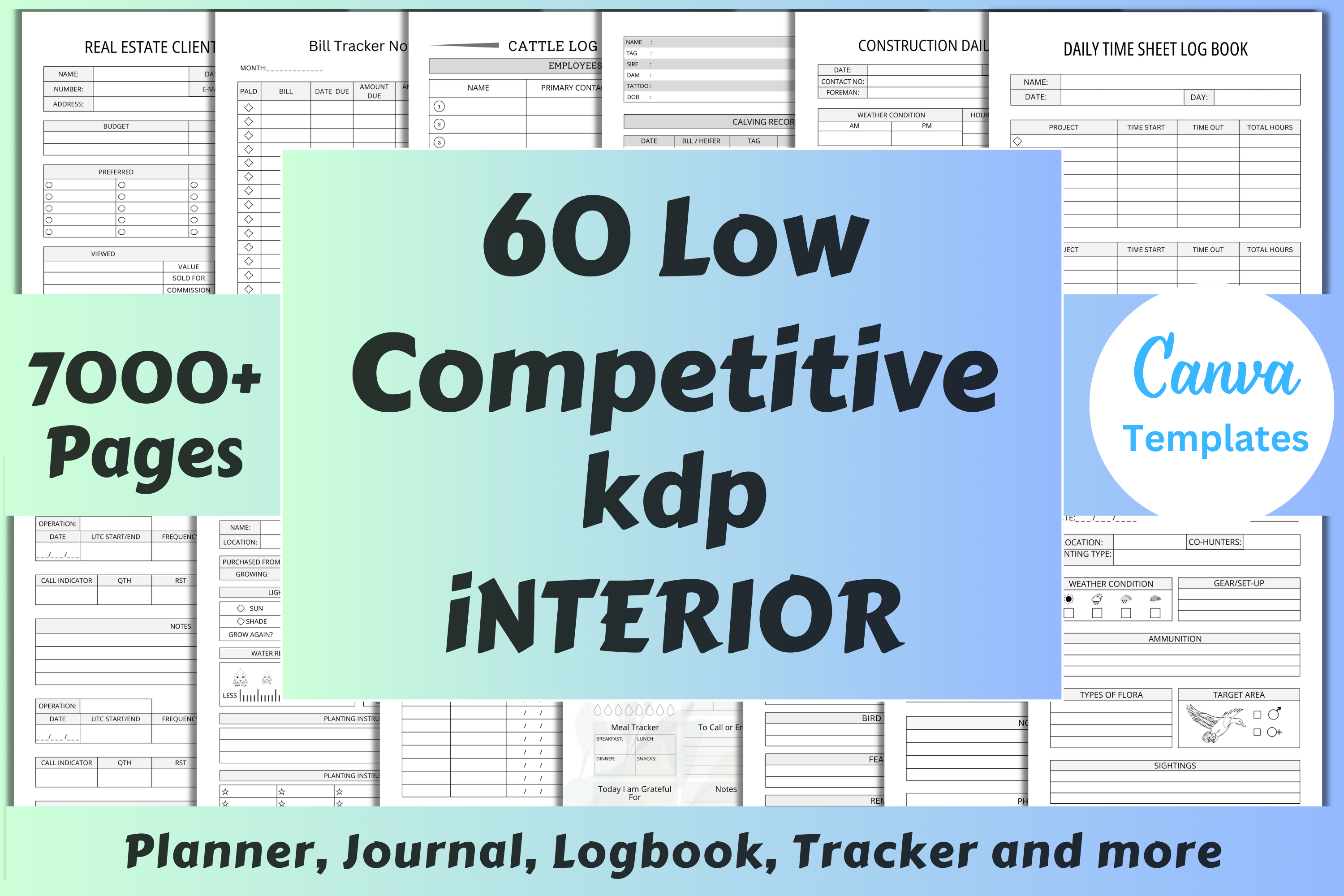 60 Low Competitive KDP Interior Bundle