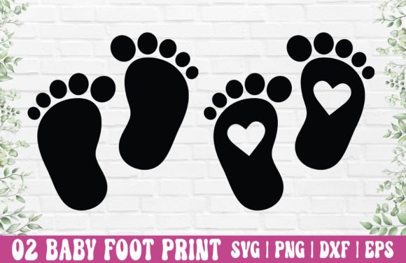 Baby Foot Print SVG/PNG