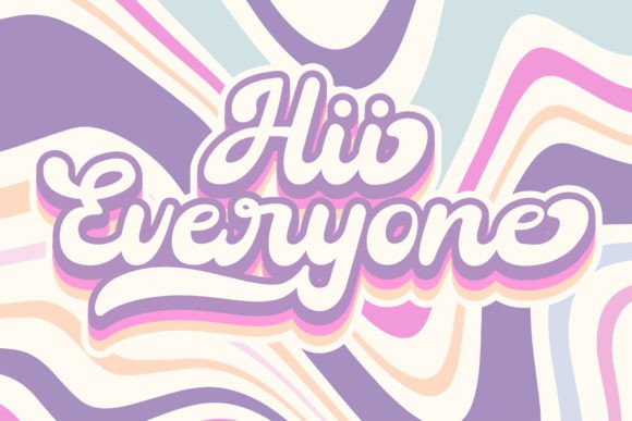Baby Groovy Font - Preview 4
