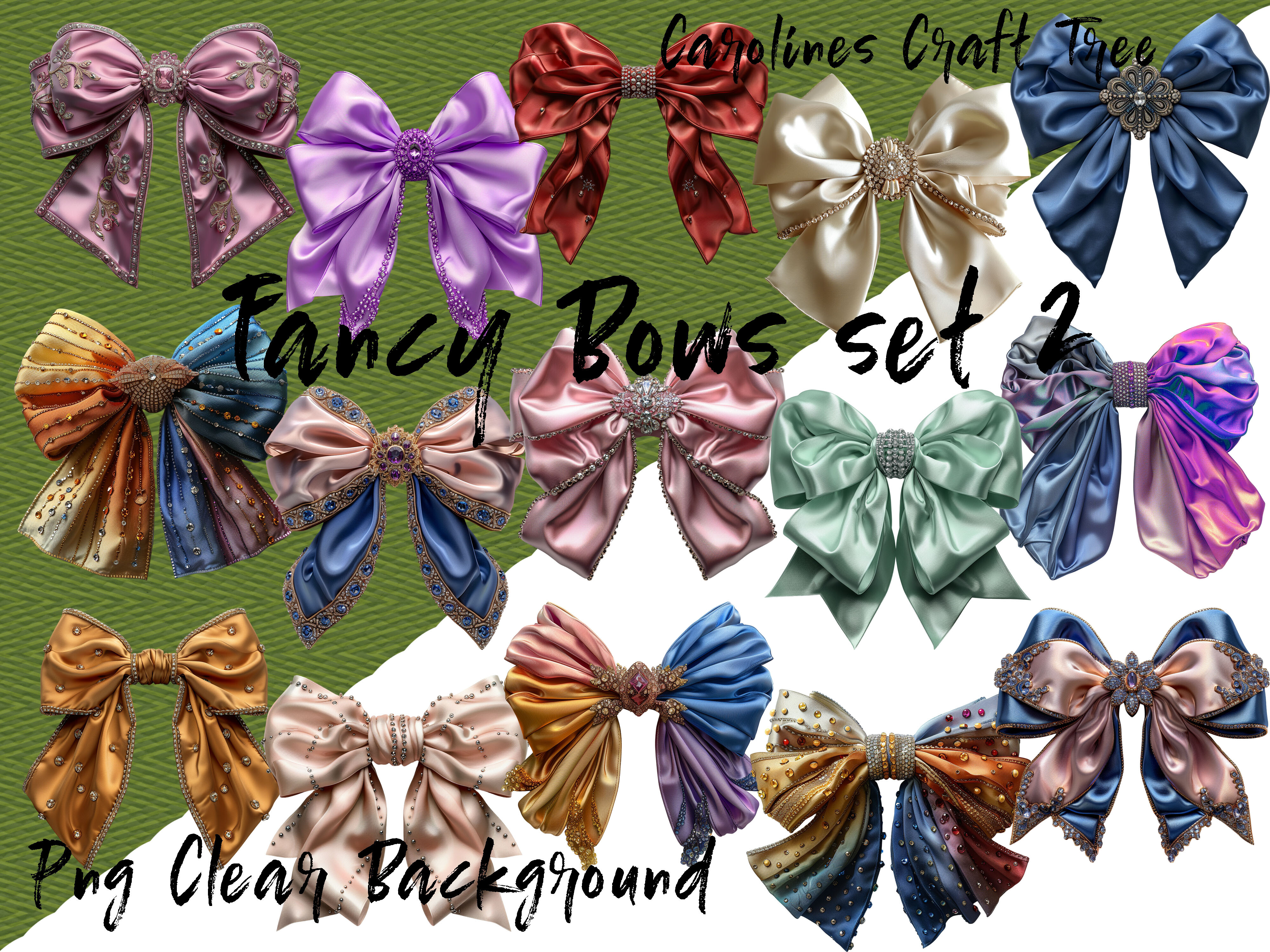 Bows Set 2 Png Single Files