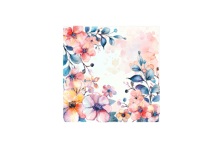 Floral Spring Digital Paper Graphic by pcudesigns · Creative Fabrica