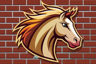Horse Head Logo Design.
