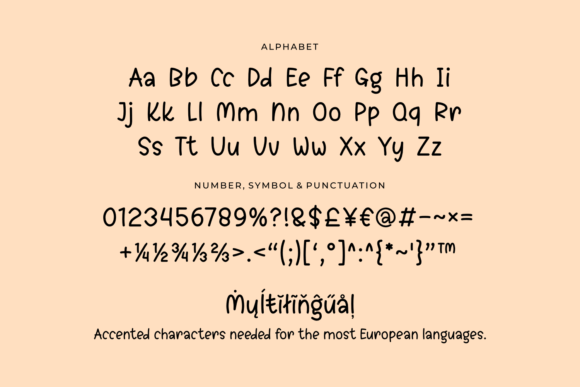 Maggie Kalista Font PNG with transparent background - Preview 3