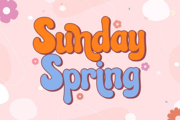 March Lucky Font PNG with transparent background - Preview 1