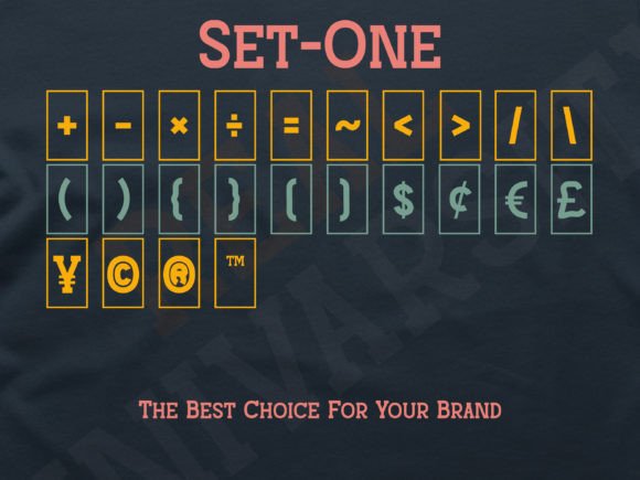 Real University Font PNG with transparent background - Preview 3