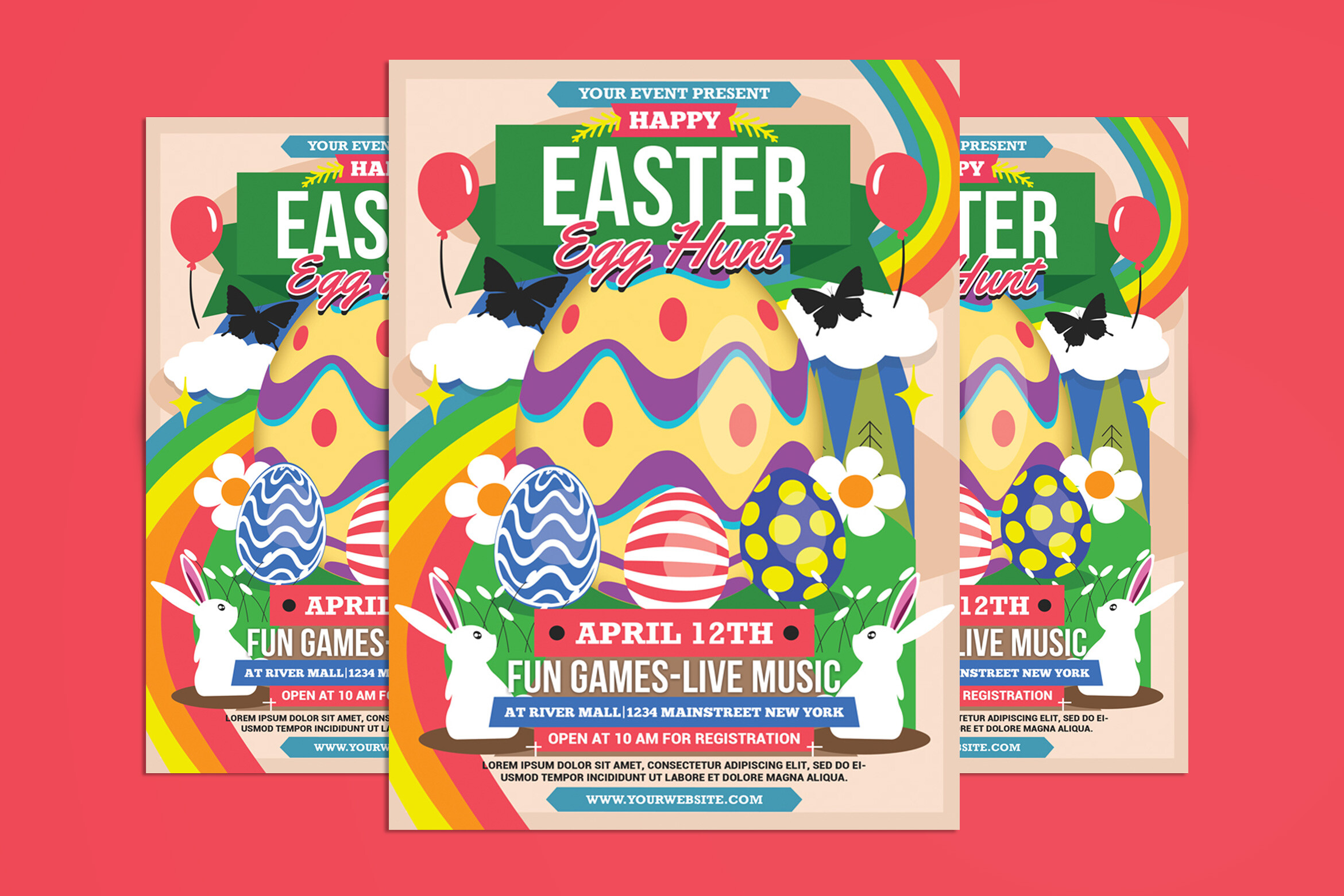 Easter Egg Hunt Flyer