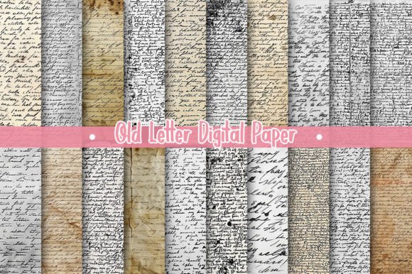 Old Letter Digital Paper
