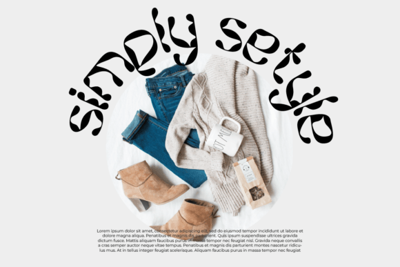Panelyn Font font preview - 5
