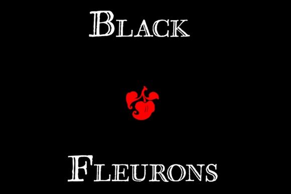 Black Fleurons Font - Preview 3