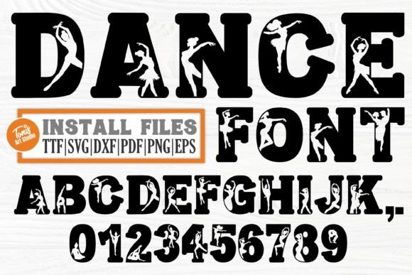 Dance Font - Preview 2