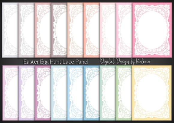 Easter Egg Hunt Lace Panel