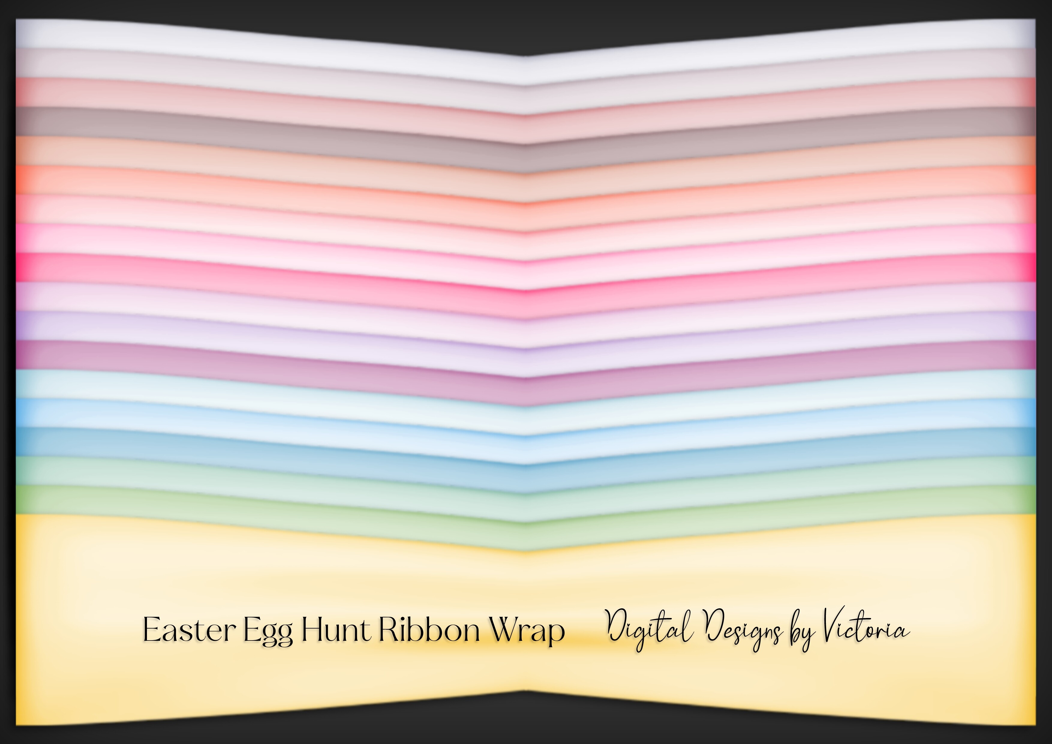 Easter Egg Hunt Ribbon Wrap