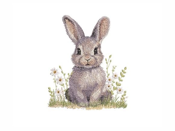 Floral Bunny
