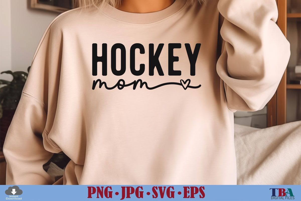 Hockey Mom SVG, Hockey Mama PNG, Sports