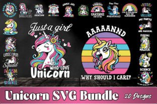 Unicorn SVG Bundle Graphic by Litewort · Creative Fabrica