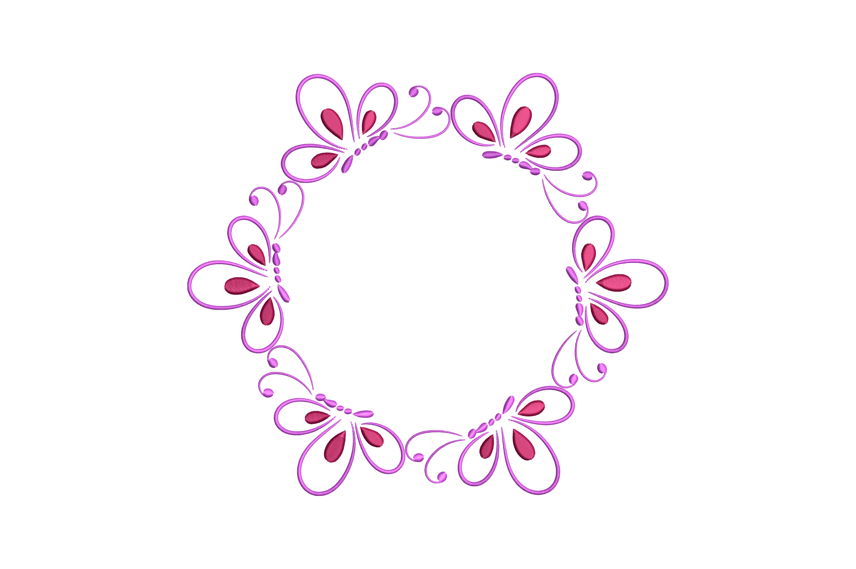 Butterflies Border