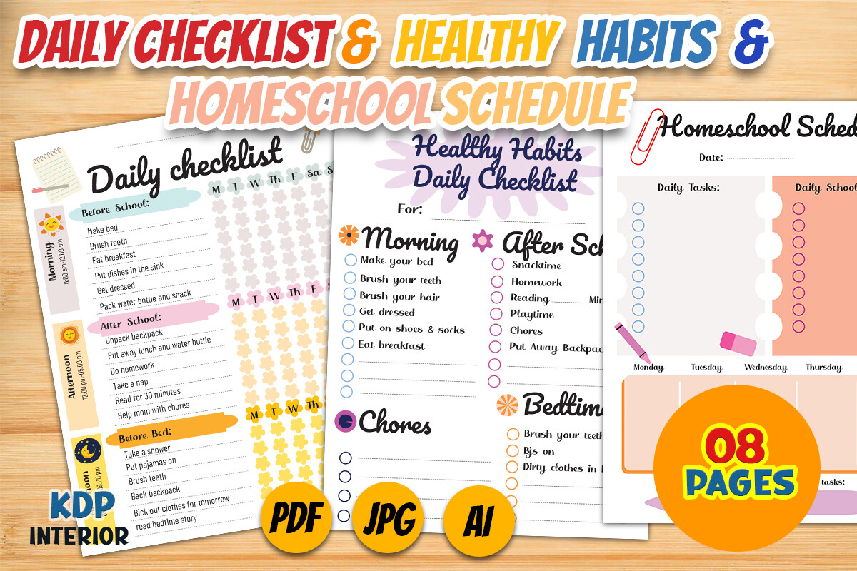 Homeschool Planner to Do List Printable