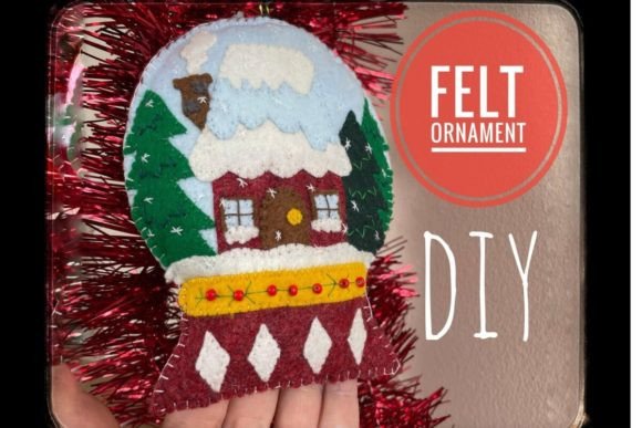 Christmas Ornament Pattern - Snowglobe