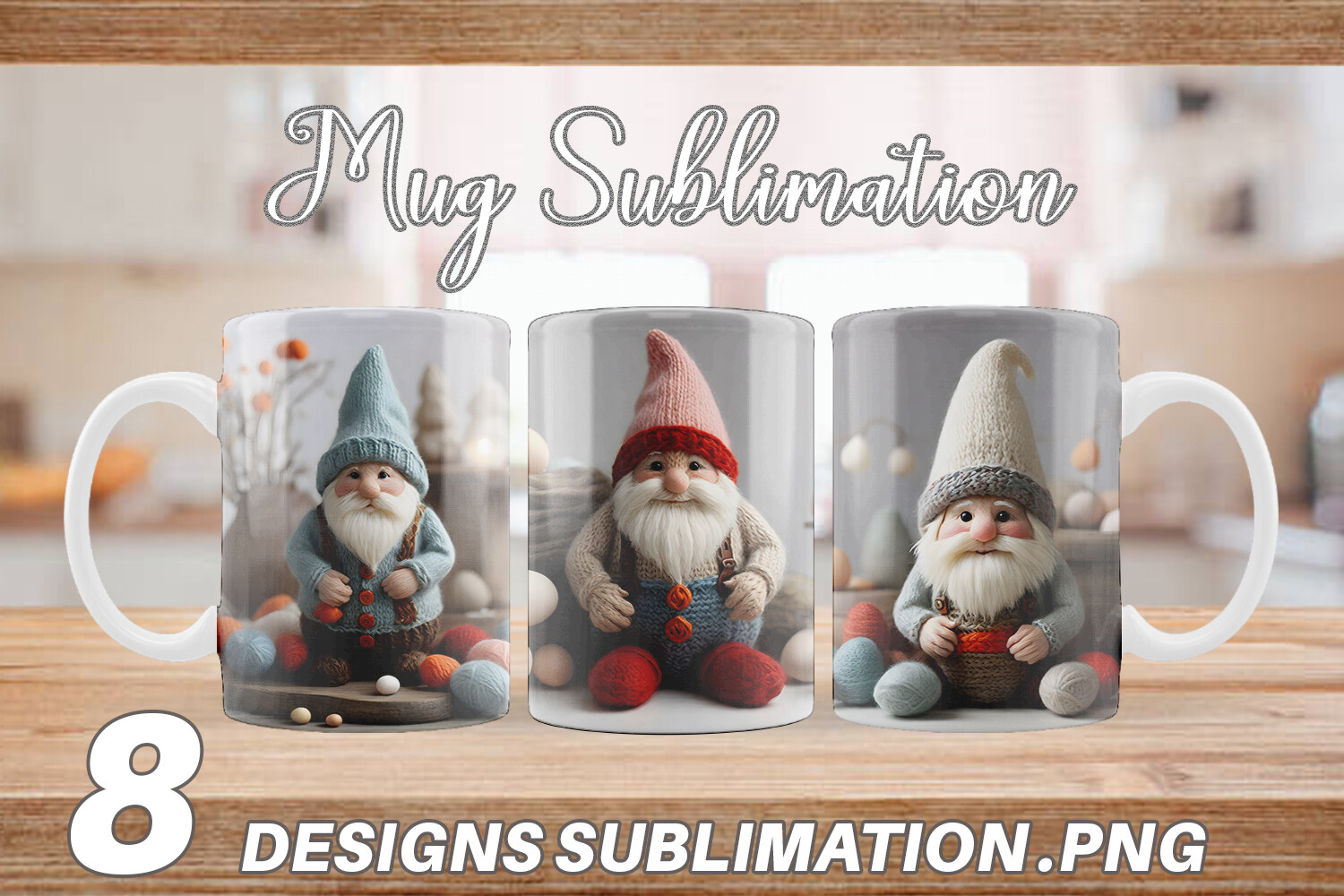 Mug Easter Gnome Embroidery Graphic by Artnoy · Creative Fabrica