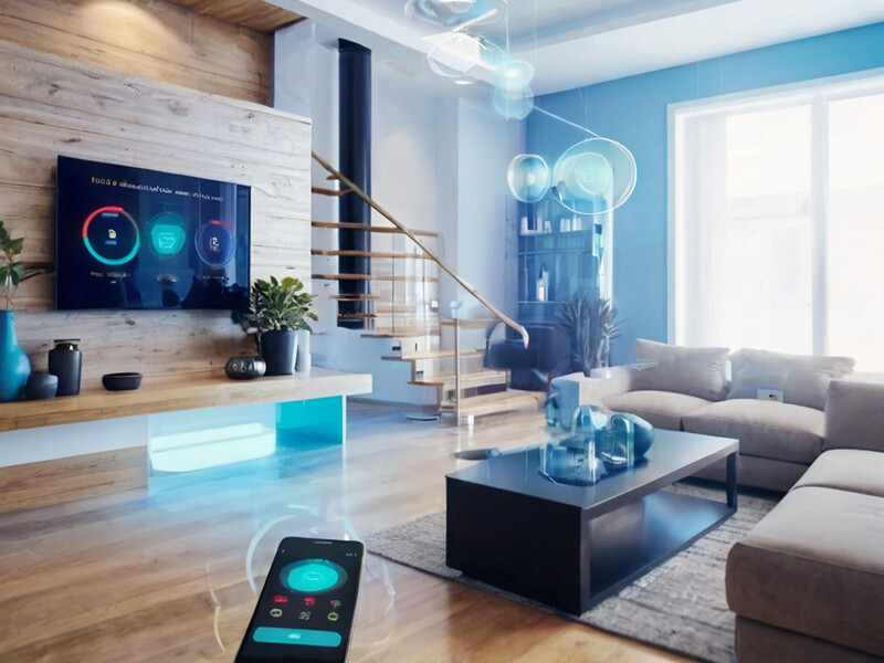 Smart Home Interface Interior Design#03 Graphic by Design_love ...