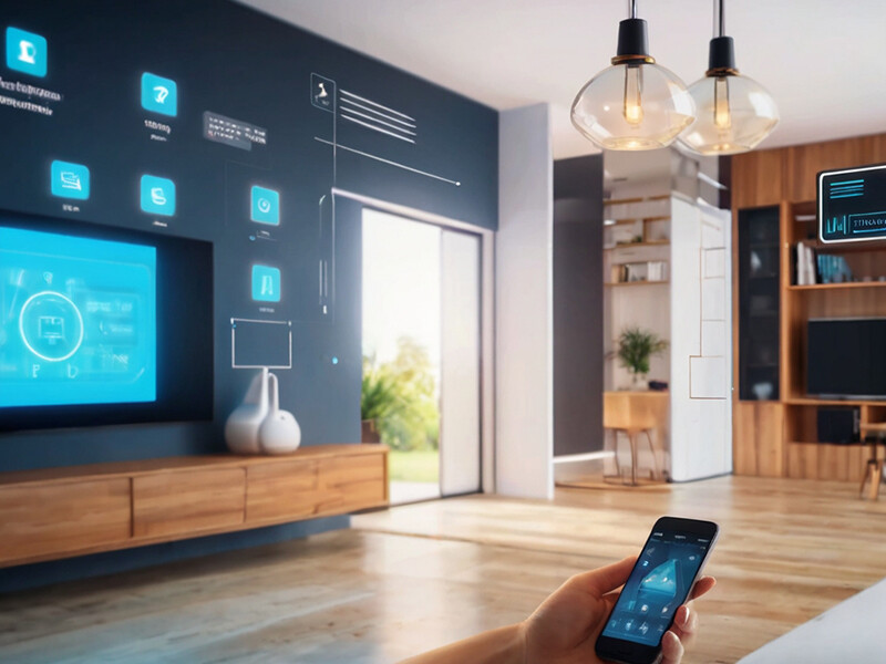 Smart Home Interface Interior Design#17 Graphic by Design_love ...