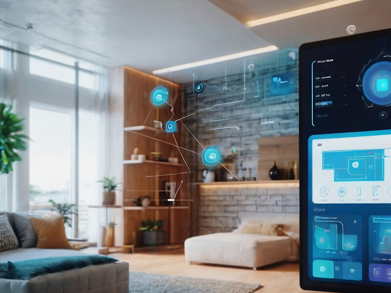 Smart Home Interface Interior Design#20 Graphic by Design_love ...
