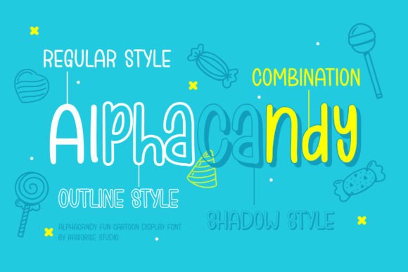 Alpha Candy Font - Preview 2
