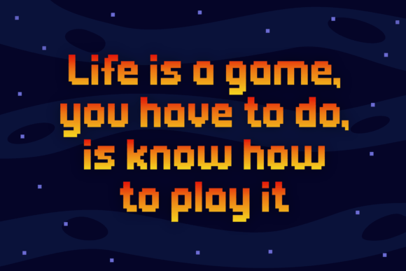 Arcade Games Font - Preview 1