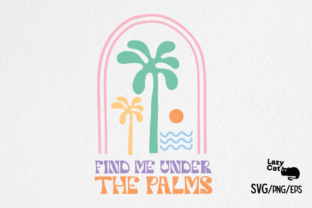 Boho Retro Summer Beach SVG Bundle Graphic by Lazy Cat · Creative Fabrica
