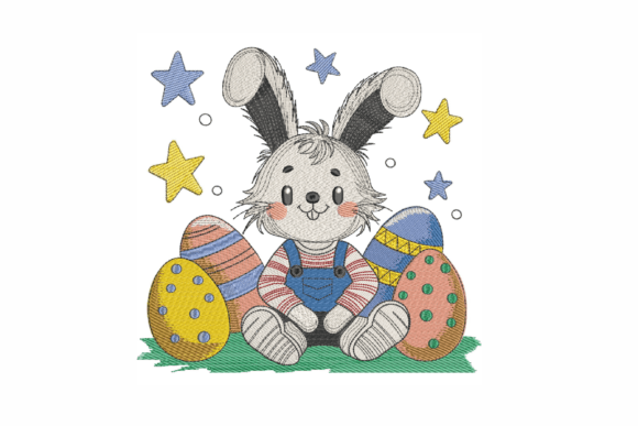 Bunny with Easter Egg