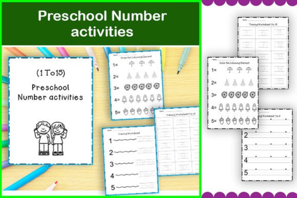 Kindergarten Math Activity Number to 15