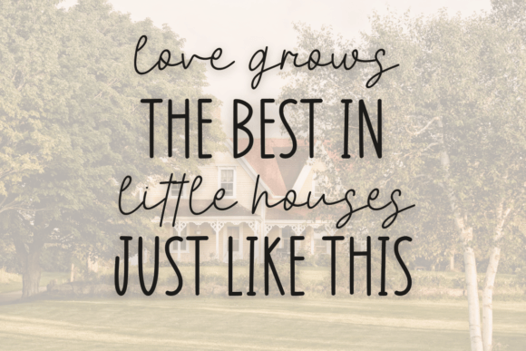 Little Girl Woodland Duo Font PNG with transparent background - Preview 1