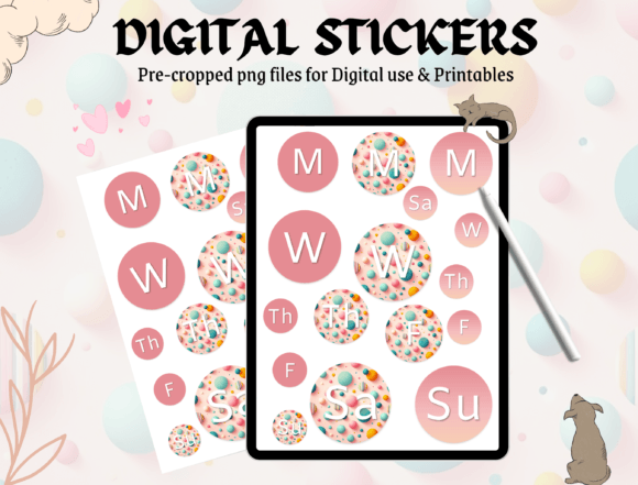 Stickers, Digital Stickers