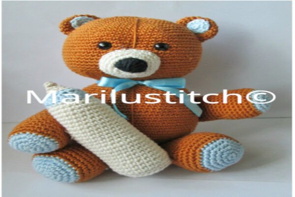 Teddy Bear with Biberon (ita Pattern)