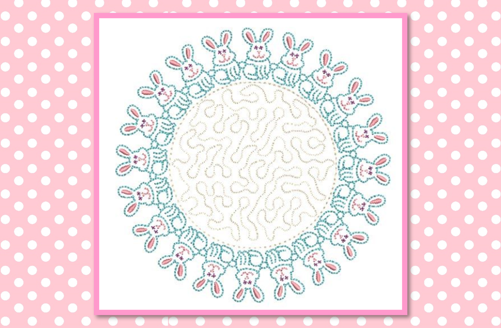 Easter Coaster-6x6